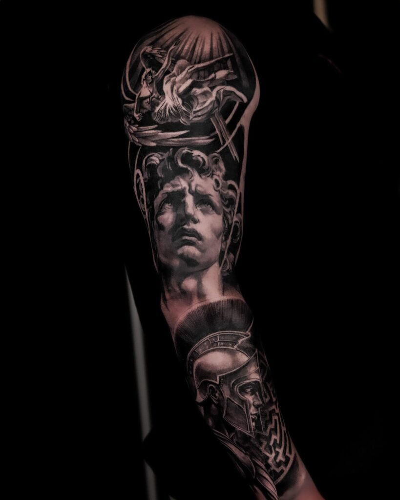 Greek sleeve