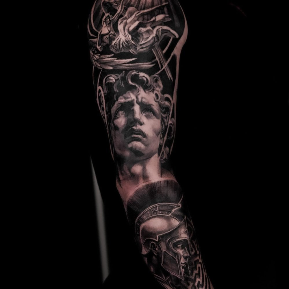 Greek sleeve
