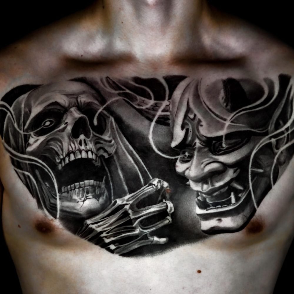 Oriental Chest piece